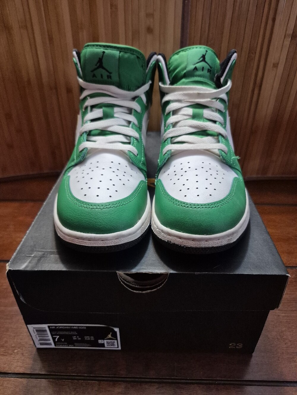 Air JORDAN 1 MID - LUCKY GREEN
